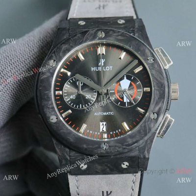 Copy Hublot Classic Fusion 521 Watches Carbotech Case Gray Dial